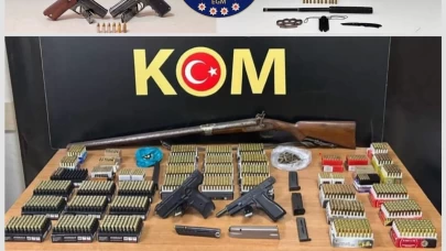Muğla'da ruhsatsız silah bulunduran 12 kişi yakalandı
