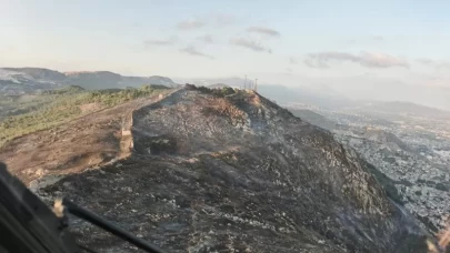 Hatay'da orman yangını!