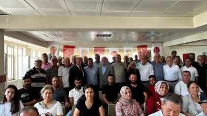 MHP Yumurtalık İlçe Başkanlığı’nda bayrak değişimi