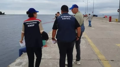 Sinop'ta olta avcıları sürdürülebilir balıkçılık için bilgilendirildi