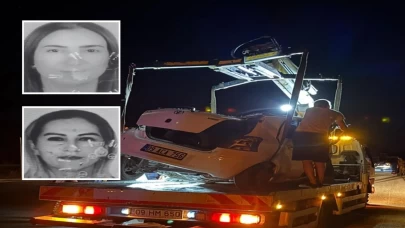 2 kişinin hayatını kaybettiği kazada sürücü, yoldaki ölü köpeğe çarpmamak için manevra yapmış