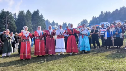Artvin'de Satave Gevrek Festivali'nde Türk-Gürcü kültürü yaşatıldı