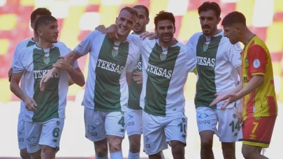 Bursaspor, 2. Lig'e 8 golle merhaba dedi