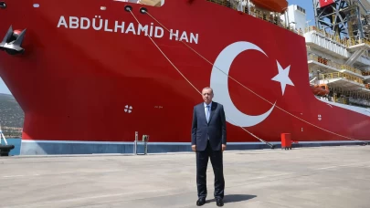 Abdülhamid Han sondaj gemisi Karadeniz'de yeni görevine başlıyor!