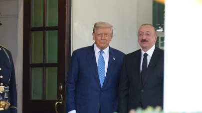 Azerbaycan Cumhurbaşkanı Aliyev Beyaz Saray’da