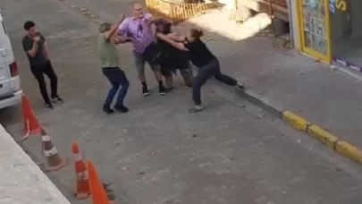 Tekirdağ'da kiracının biber gazlı dehşeti kamerada