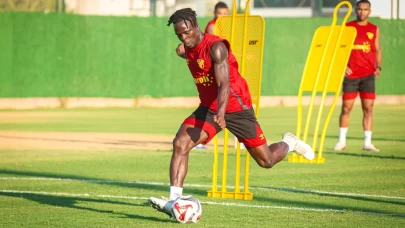 Göztepe, Fatih Karagümrük maçı hazırlıklarını sürdürdü