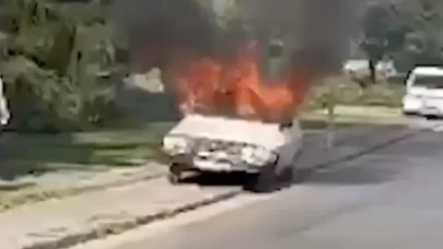 Meclis'te beyaz bir torosu ateşe vermişti