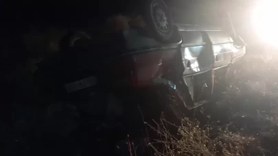 Tokat’ta otomobil takla attı: 1 yaralı