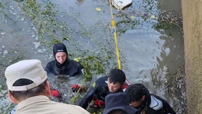 112 personeli en acı çağrıyı aldı, sulama kanalında boğulan çocuk oğlu çıktı