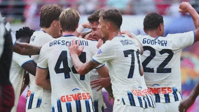 Atalanta galibiyeti son anda yakaladı