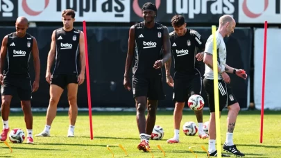 Beşiktaş, St. Patrick’s maçı öncesi hazırlıklarını sürdürdü