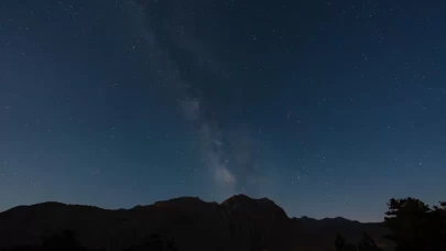 Isparta Melikler Yaylası’nda Perseid yağmuru