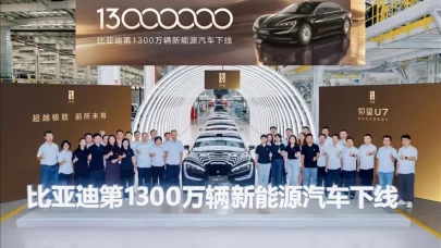 BYD, 13 milyonuncu yeni enerji aracını üretti