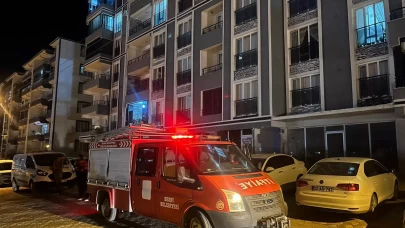 Adıyaman'da gaz kokusundan apartman boşaltıldı