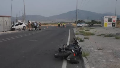 Gaziantep'te kaza! Motosiklet sürücüsü hayatını kaybetti, 3 yaralı