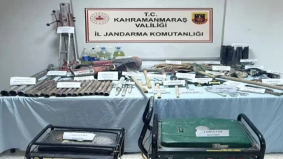 Kahramanmaraş'ta jandarmadan huzur operasyonu: 9 tutuklama
