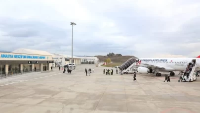 Amasya Merzifon Havalimanı Temmuz’da 12 bin 350 yolcuya hizmet verdi