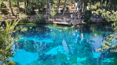 Bozkırın nazar boncuğu ziyaretçi akınına uğradı