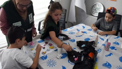 Yeşilay okullarında sanat ve spor dolu bir yaz geçirdiler