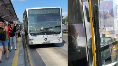 Metrobüs yine arızalandı!