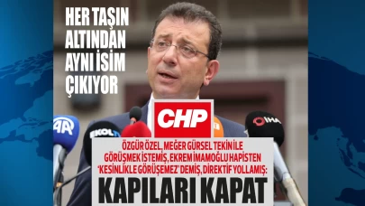 Canlı yayında öyle bir iddia ortaya atıldı ki! Ekrem İmamoğlu, hapisten müdahale etmiş: KAPATIN KAPILARI!