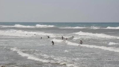 Akçakoca'da denize girmek yasaklandı