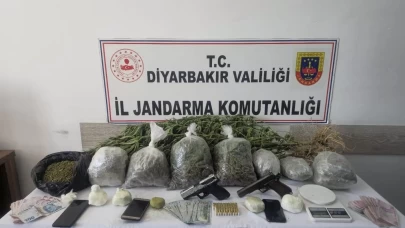 Diyarbakır’da 45 kilo esrar ele geçirildi