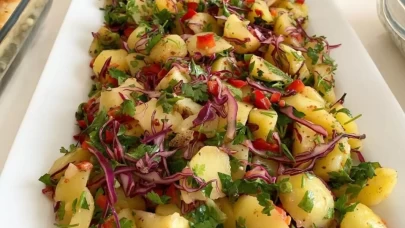 Patates Salatası Tarifi: Malzemeleri, Kalorisi, Pişirme Süresi ve Yapılışı