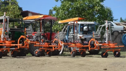 Sinop'ta çiftçilere makine ekipman desteği