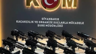 Diyarbakır'da silah kaçakçılarına operasyon