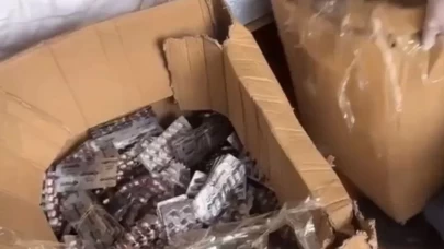 Samsun’da 47 Bin 824 sentetik ecza hapı ele geçirildi