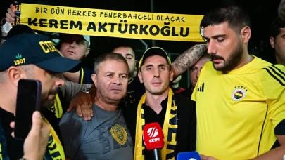 Kerem Aktürkoğlu: "Türkiye'nin en şerefli kulübüne geldim"
