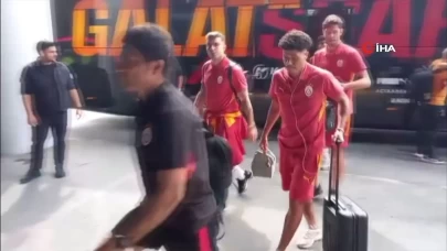 Galatasaray, Frankfurt deplasmanını için Almanya'ya gitti