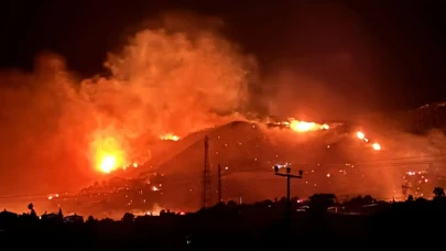 Alanya’da orman yangını sürüyor! Rüzgar müdahaleyi zorlaştırıyor