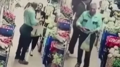 Markette kadına yumrukla saldırdı: Kulak zarı patladı