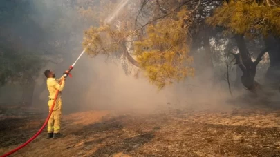 Akdeniz coğrafyasında orman yangını riski devam ediyor