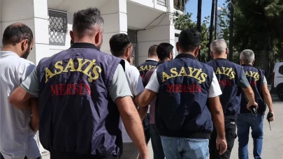 Damda uyurken yakalandılar! Mersin kuyumcu soygunu anbean kamerada