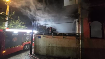 Bursa'da korku dolu anlar!