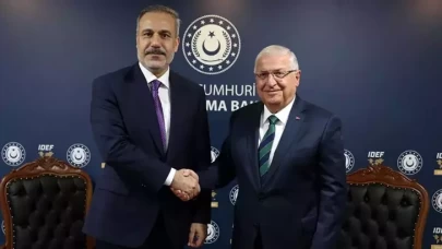 Bakan Güler, Dışişleri Bakanı Fidan ile görüştü