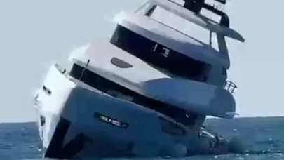 Zonguldak’ta sahibine teslim edilen yat 15 dakika sonra battı!