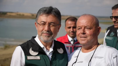 Bakan Yumaklı, Edirne'de Çakmak Barajı İletim Hattı'nın açılışını yaptı