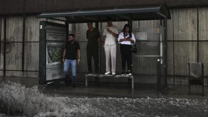 Ankara'da sağanak etkili oldu