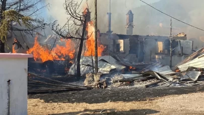 Bolu'da yaylada 12 yapı küle döndü: Kundaklama şüphesi