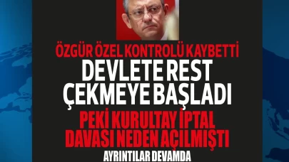 Özgür Özel devlete rest çekme noktasına geldi! Peki bu kurultay davası neden çıkmıştı? İddialar neydi? Hatırlayalım!