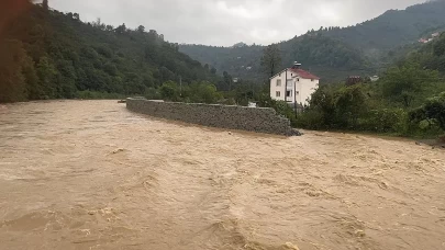 Giresun'u sağanak vurdu!