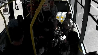 Otobüs şoförü fenalaşan kadın için zamanla yarıştı