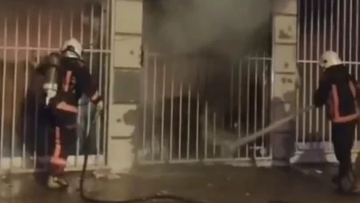 Malatya’da tekstil atölyesinde korkutan yangın