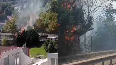 Şişli'de yangın çıkardığı belirlenen şüpheli yakalandı!