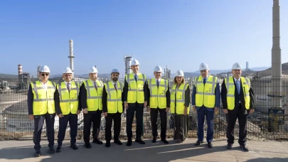 SOCAR Türkiye'nin üretim sahasını ziyaret ettiler